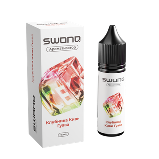 Купить Ароматизатор SWONQ Ice Cluster 15 мл - Клубника Киви Гуава