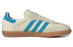 SPORTY & RICH x adidas originals Samba wear-resistant breathable low-top sneakers for men and women the same beige blue