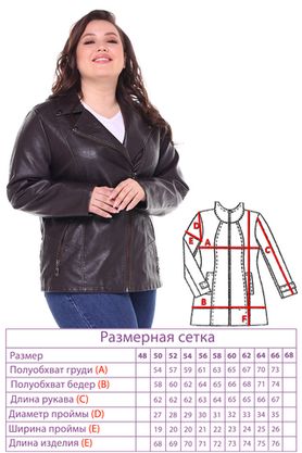 Цена на Куртка-6697 больших размеров