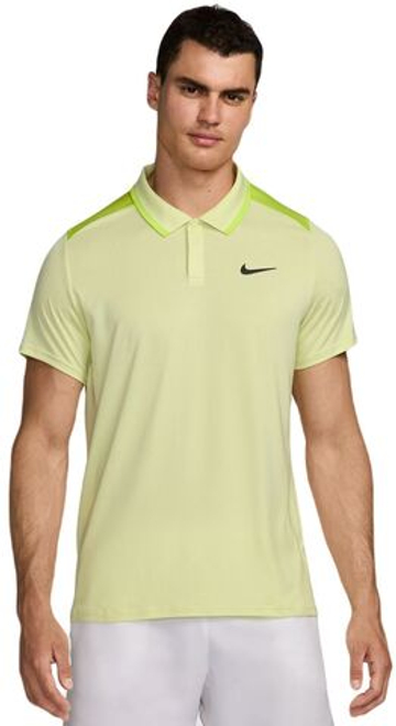 Мужское теннисное поло Nike Court Dri-Fit Advantage - зеленый