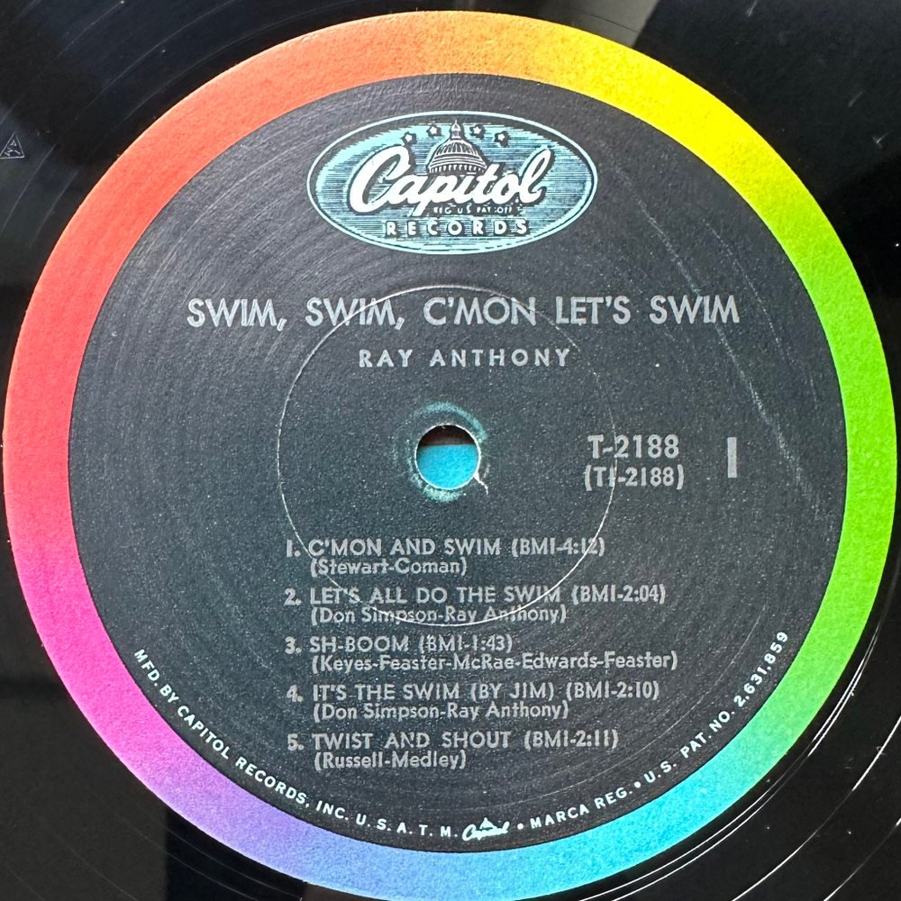 Ray Anthony - Swim, Swim, C'Mon Let's Swim (США 1964г.)