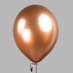 Шар (12''/30 см) Розовое Золото (K3/802), хром, 50 шт.