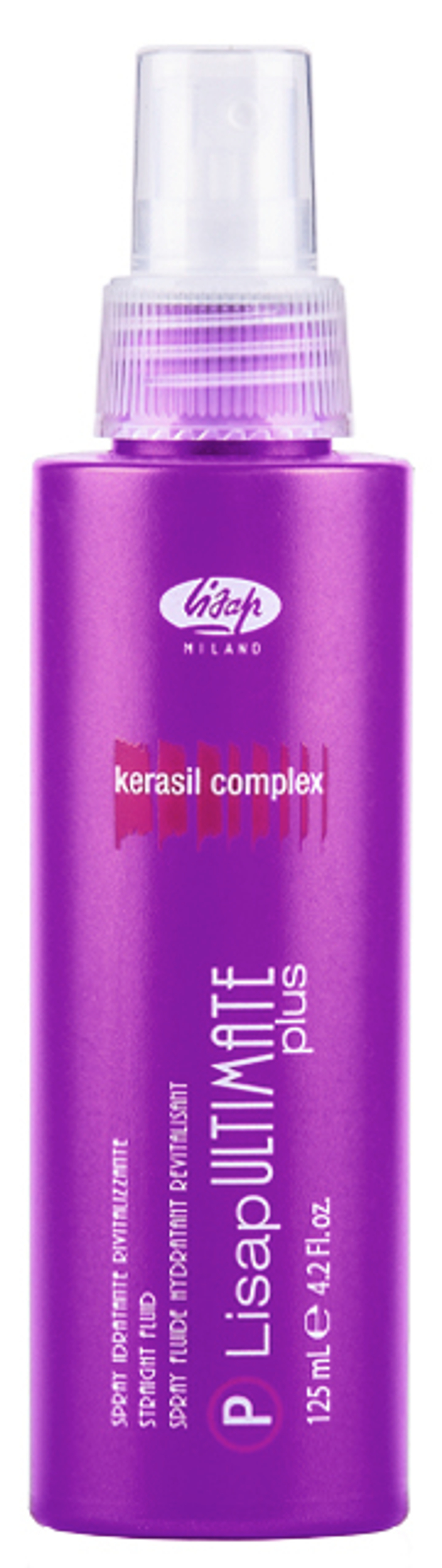 Термо-спрей для укладки волос с эффектом выпрямления Lisap Ultimate Plus Straight Fluid