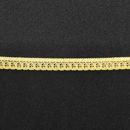Кружево 13мм ,цвет  лимонный