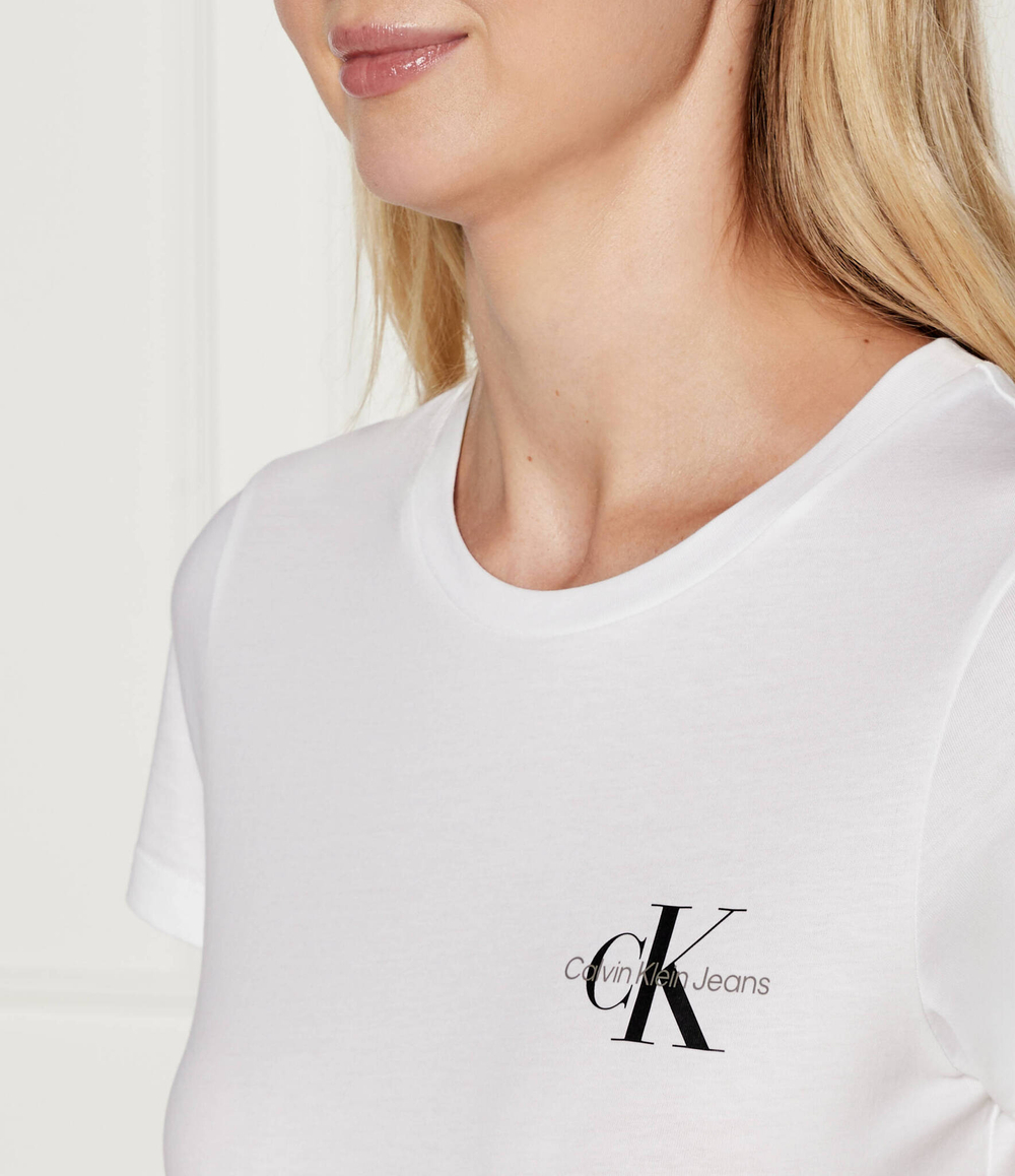 Футболка 2-pack MONOGRAM CALVIN KLEIN JEANS - белый(J20J219734)