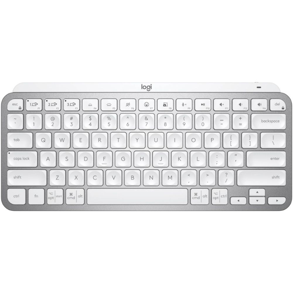 Клавиатура Logitech Wireless MX Keys Mini (беспроводная Bluetooth) Pale Gray