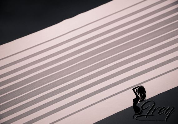 03-49 Кружево-сетка 22,5 см, серебристый пион 168