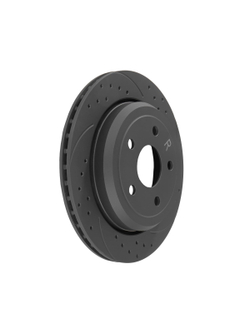 Диск тормозной задний перфорированный PRO-LINE с покрытием комплект JEEP GRAND CHEROKEE IV 2010-> /VENT D=350MM GANZ GIJ06204S