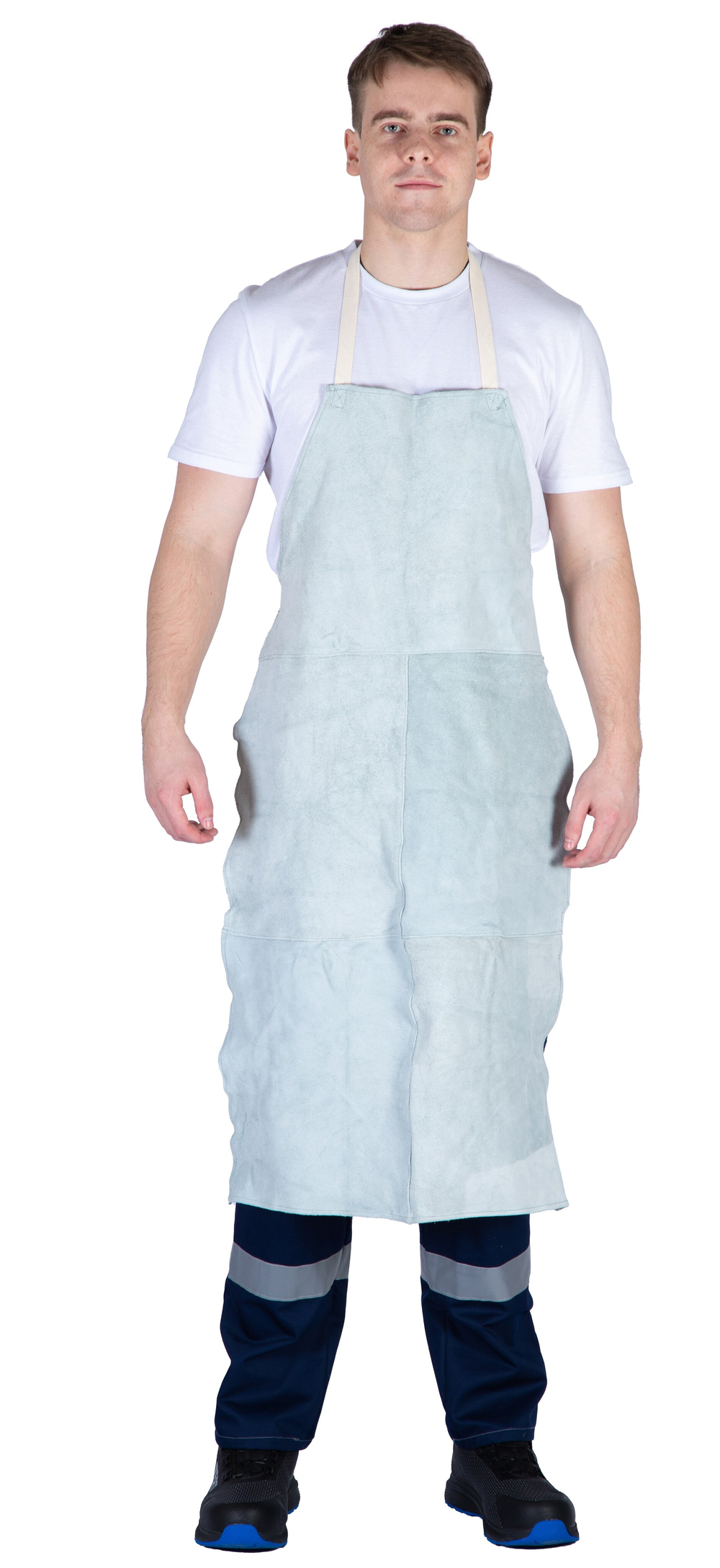 Фартук спилковый