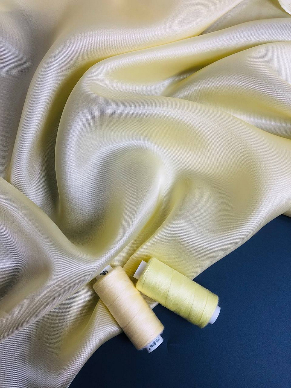 Подклад желтый св, вискоза гладк однотон