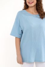 Блузка Виола-1 Виотекс ГОЛУБОЙ