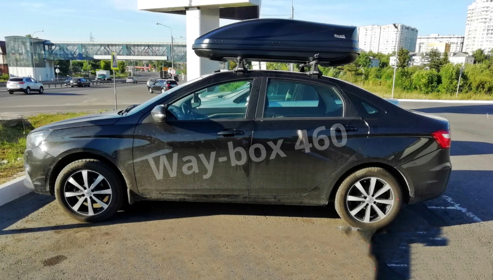 Автобокс Way-box Lainer 460 на Lada Vesta