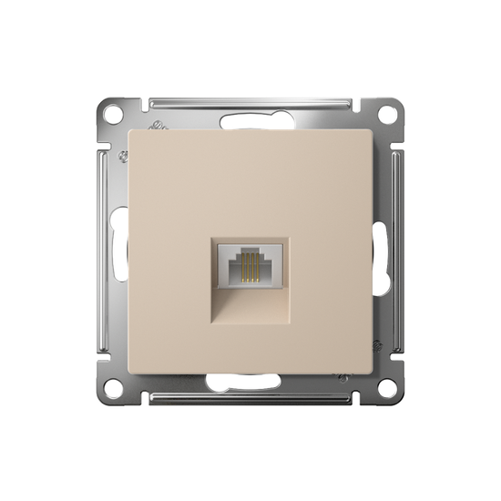 Розетка телефонная AtlasDesign RJ11 механизм песочн. SE ATN001281