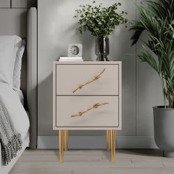 Тумба Арт Колор matte Стайл Голд Серый агат матовый