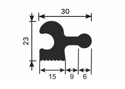 Рейка Ecopolymer, 30x23 мм