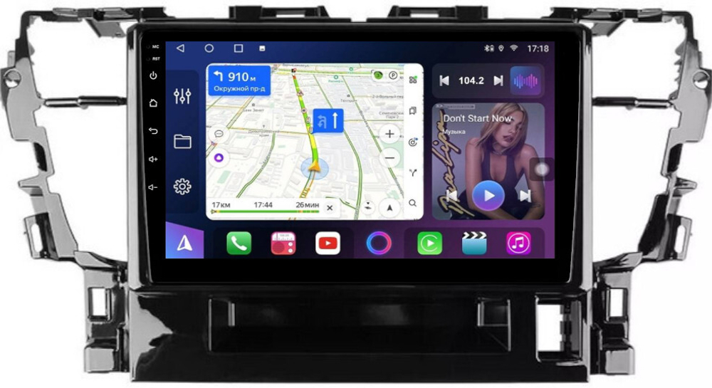 Магнитола для Toyota Alphard 3 H30, Vellfire 2 H30 2015-2023 (правый руль) - FarCar BM564M монитор 10" QLED на Android 13, TS10, 4Гб+32Гб, CarPlay, 4G SIM-слот