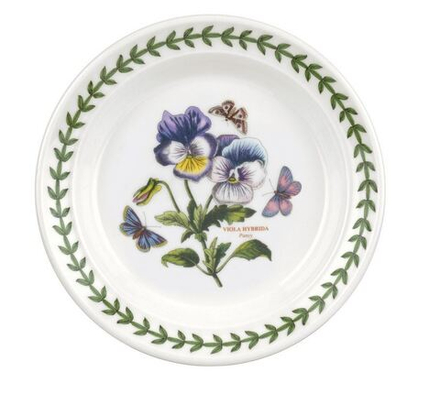 Portmeirion Ботанический сад 16 см десертная тарелка Анютины глазки