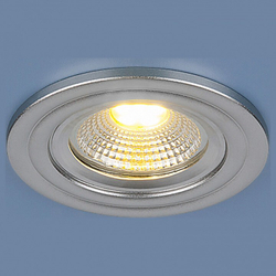 Встраиваемый светильник Elektrostandard 9902 LED 3W COB SL серебро