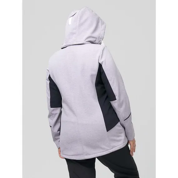 Ветровка женская, размер 60, цвет серый