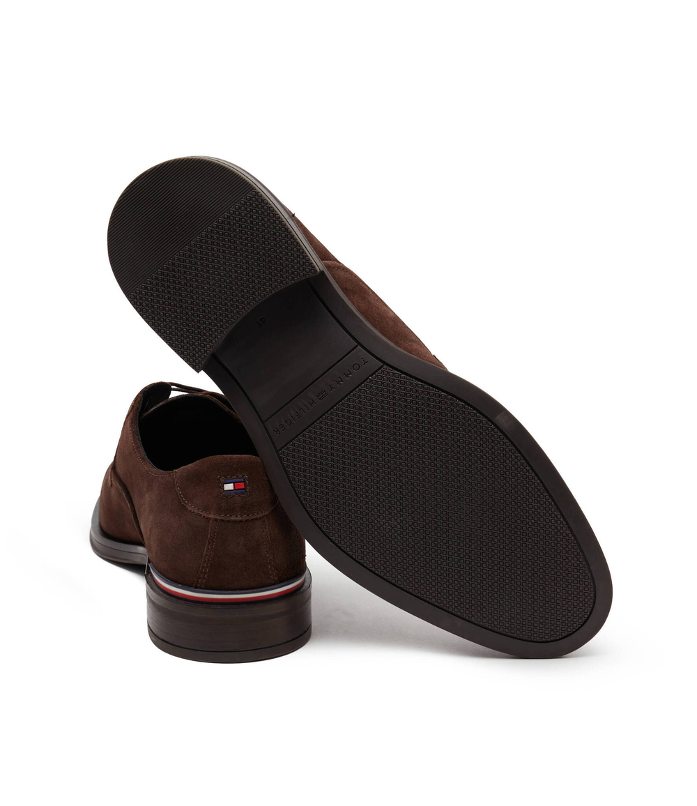 Кожаные дерби Tommy Hilfiger - коричневый(FM0FM04868)