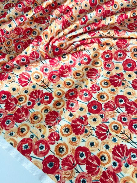 СТЕПНЫЕ МАКИ - 100% хлопок 4