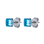 Серьги пусеты Fiore Luna Aquamarine SWE2127/1 A S