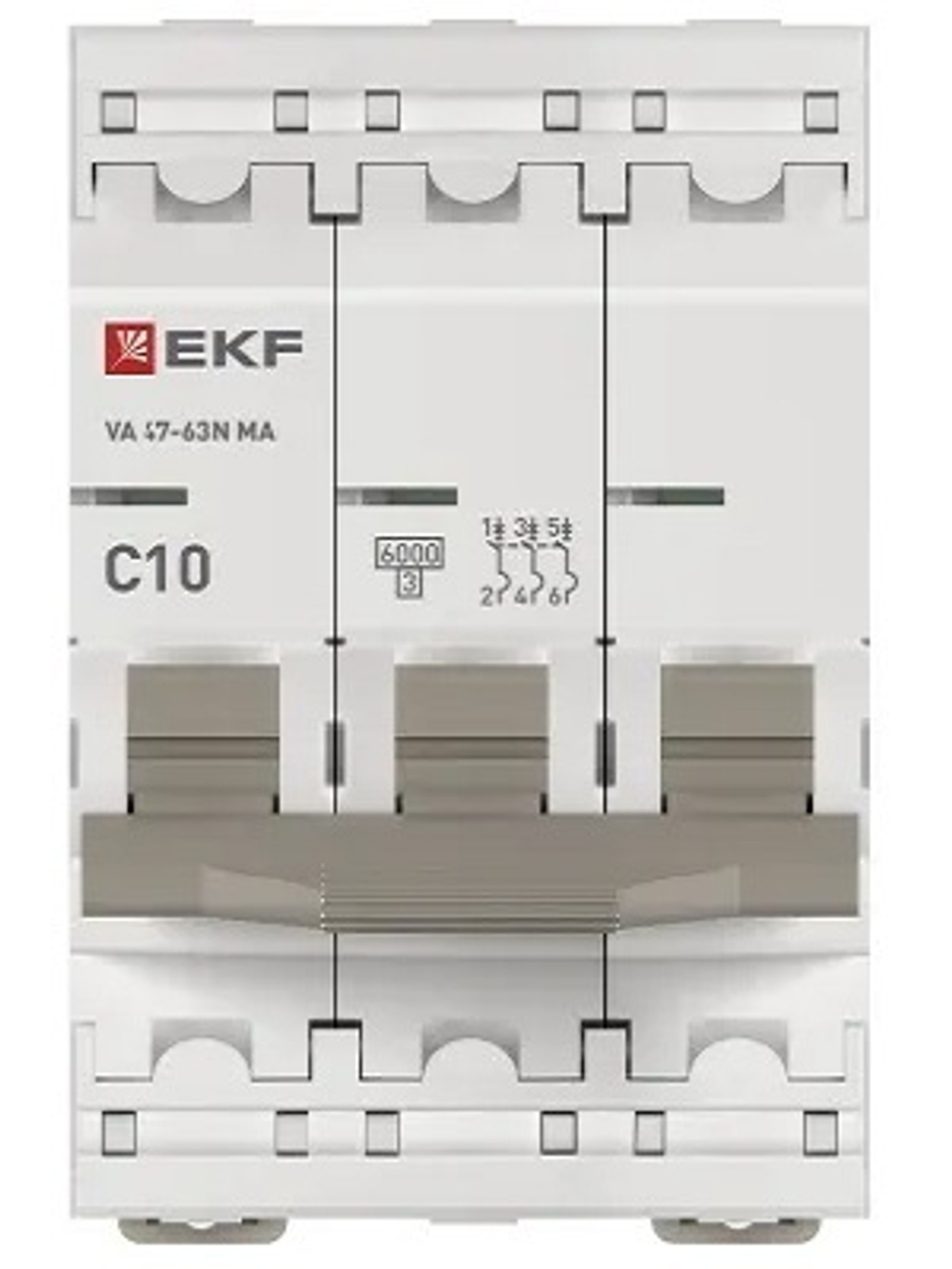 Автоматический выключатель  EKF M63MA6310C
