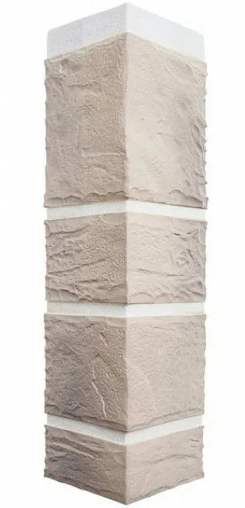 Планка "Наружный угол" Камень пражский цвет 01 Альта Профиль