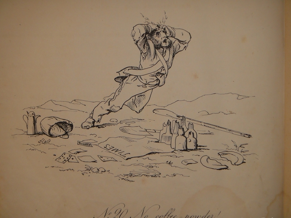 "Зеркало для англичан [ Альбом карикатур ]". Сочинение В.Невского. 1855г.