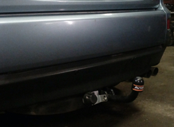 Фаркоп для Mitsubishi Outlander XL 2007-2012, Citroen C-Crosser, Peugeot 4007. Тип шара: A. Нагрузки: 1500/75 кг, MI 21