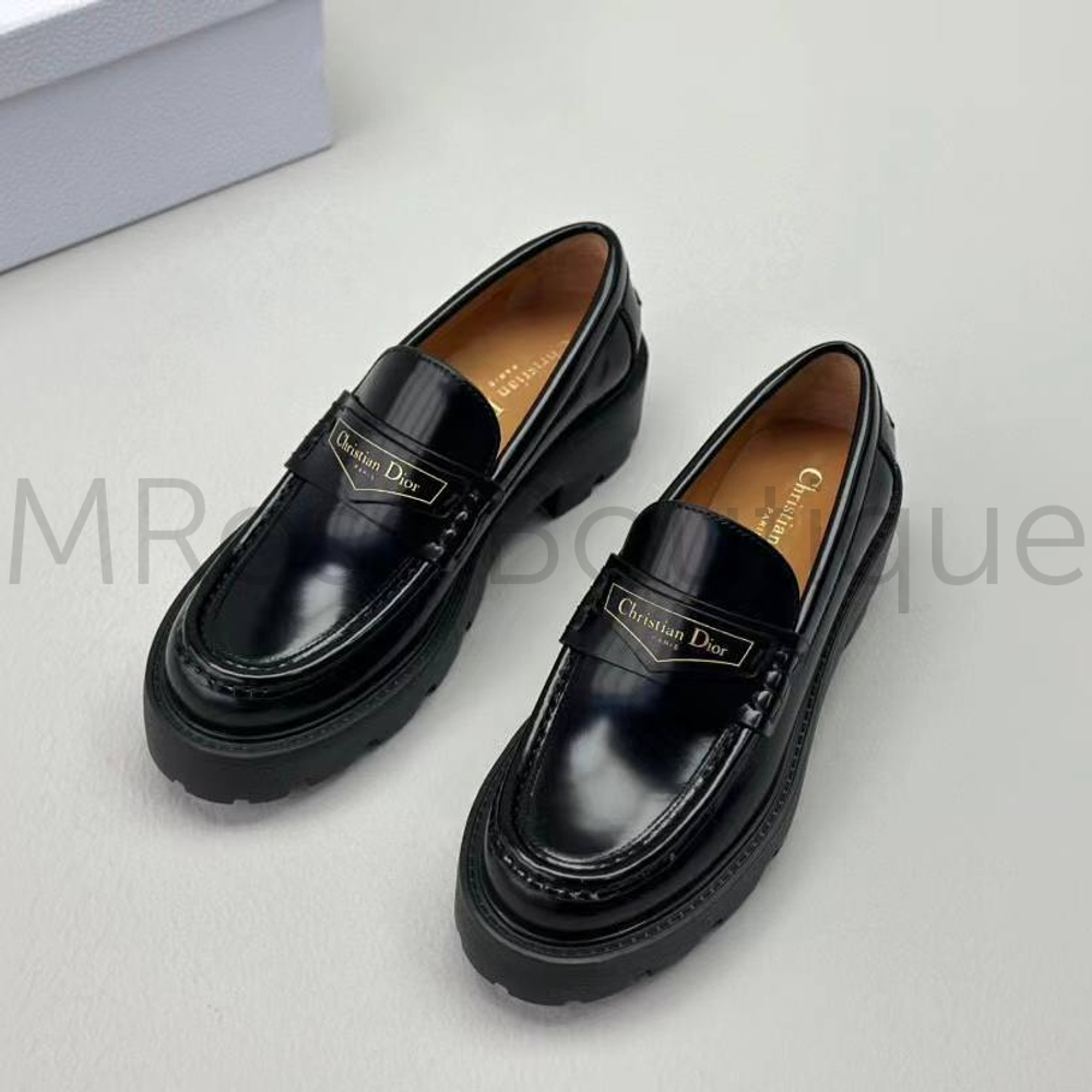 Кожаные туфли Chanel Mary Janes