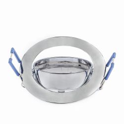 KL1A CH Светильник ЭРА литой простой пов. MR16,12V/220V, 50W хром