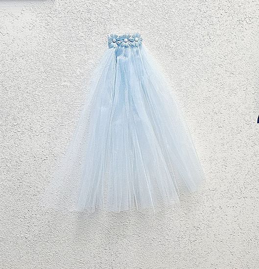 Мини фата коралловая SvetikFantasy "Для девичника" №5613.135