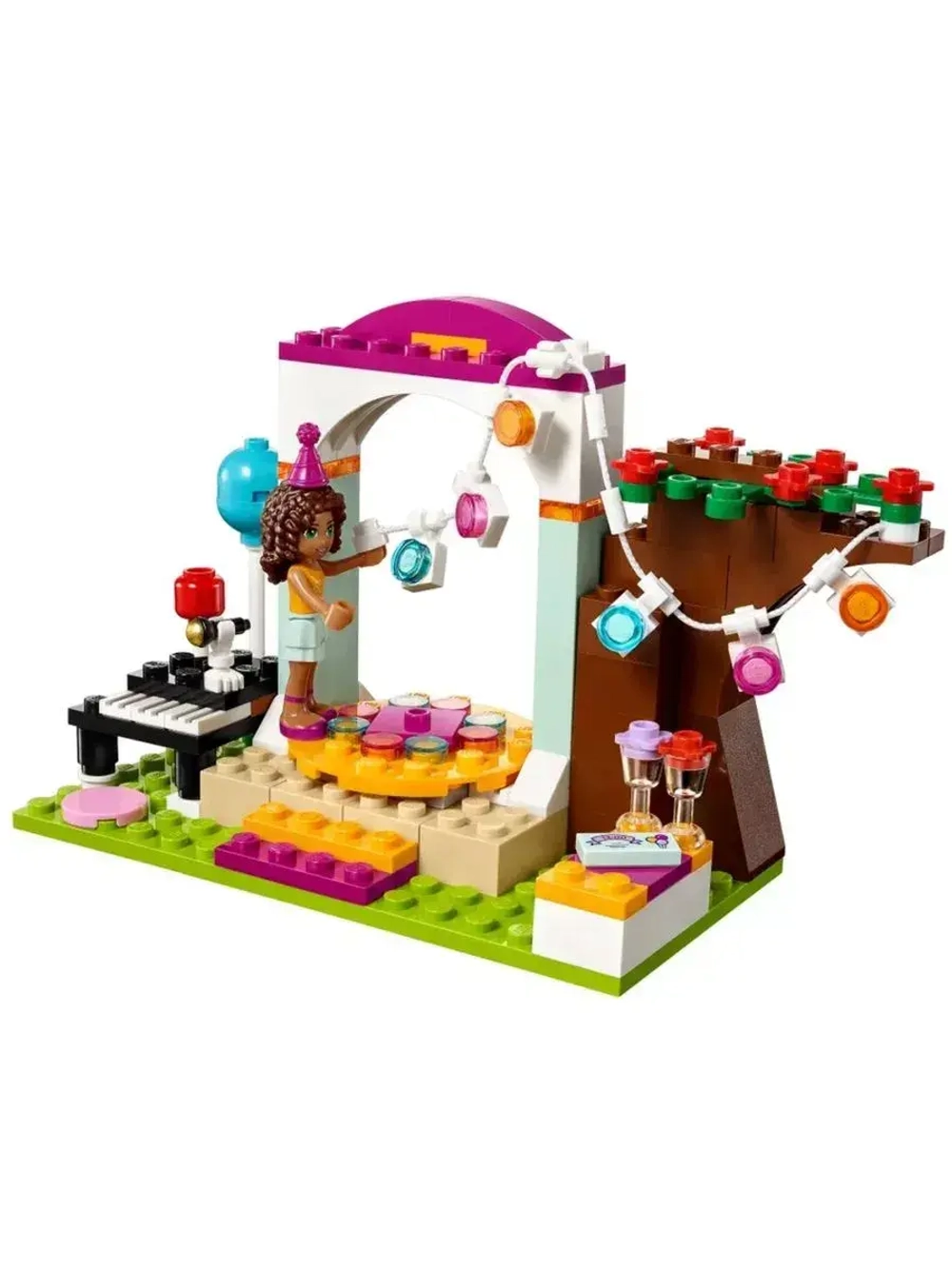 Конструктор Френдс Празднование дня рождения 194 детали