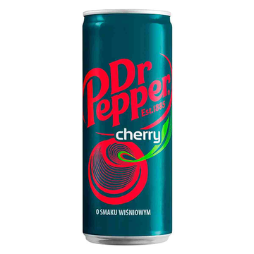 Газированный напиток Dr Pepper Cherry со вкусом вишни, 330 мл (Европа)