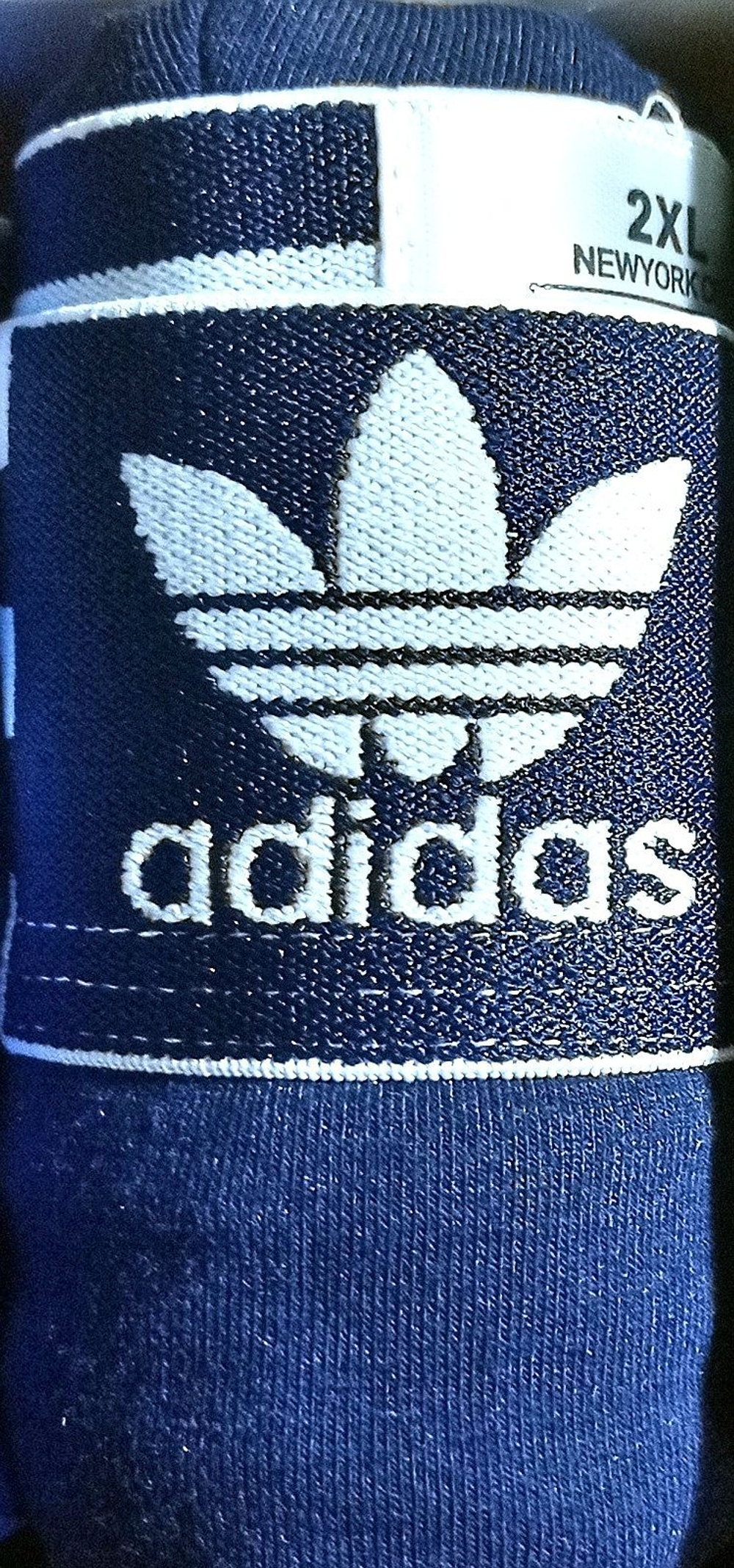 Трусы мужские "Adidas" 1 шт., бамбук, размеры 2XL, 3XL, цвета голубой, синий, серый, красный, чёрный