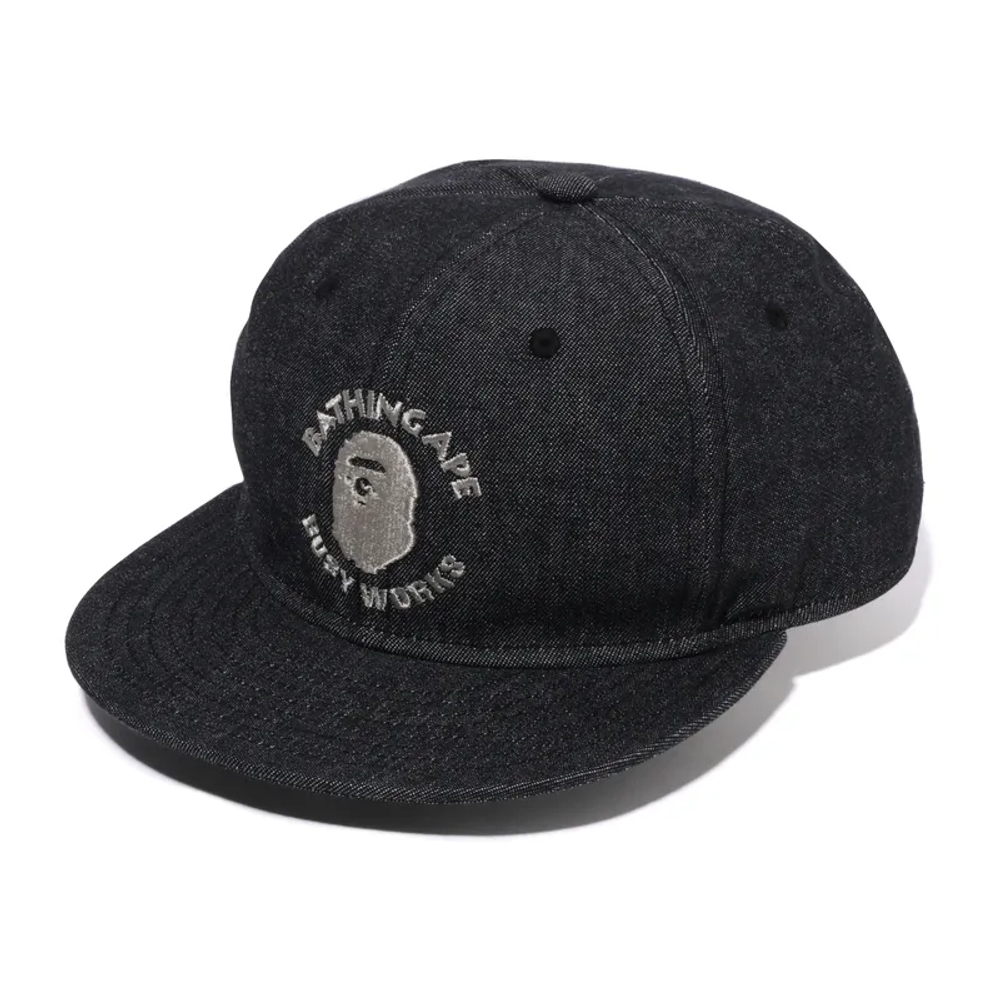 A Bathing Ape Bathing Ape Logo Denim Cap