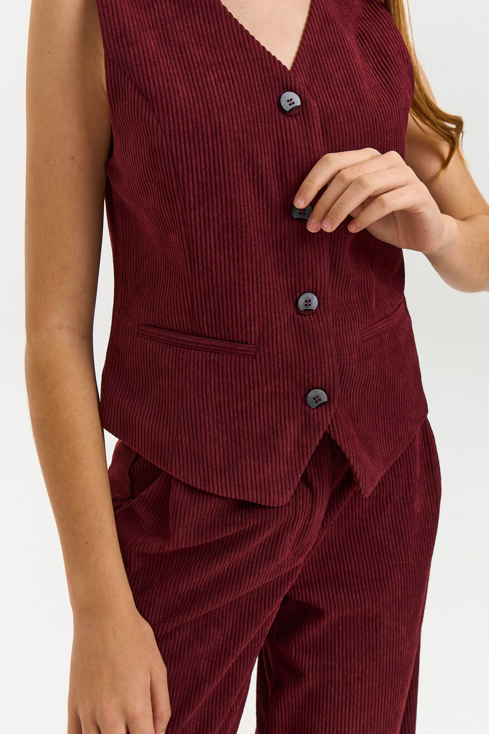 Жилет вельвет д/д Miasin G-VST25402