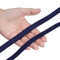 Резинка бретелечная темно-синяя 15 мм (цв. 061), 612/15