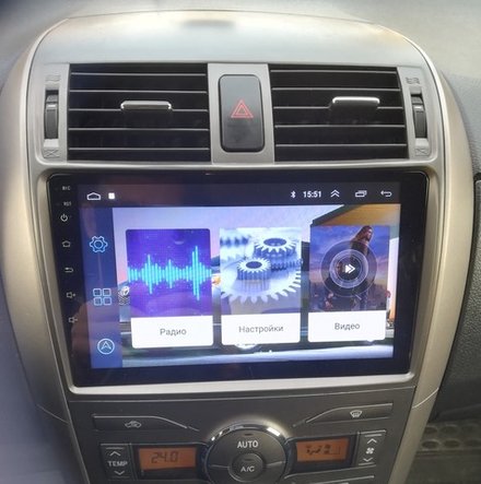 Магнитола для Toyota Corolla 150 2006-2013 (рамка тип 2) - Teyes CC3 монитор 9" QLED на Android 10, ТОП процессор, 4Гб+32Гб, CarPlay, 4G SIM-слот