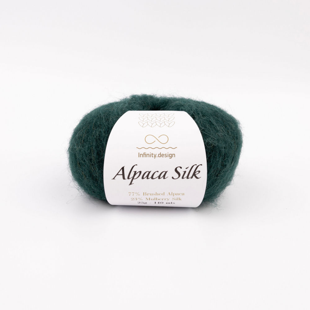 Infinity Design Alpaca Silk  (8264/Зеленый)