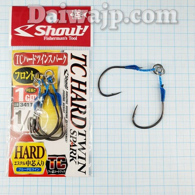 Крючки SHOUT TC HARD TWIN SPARK