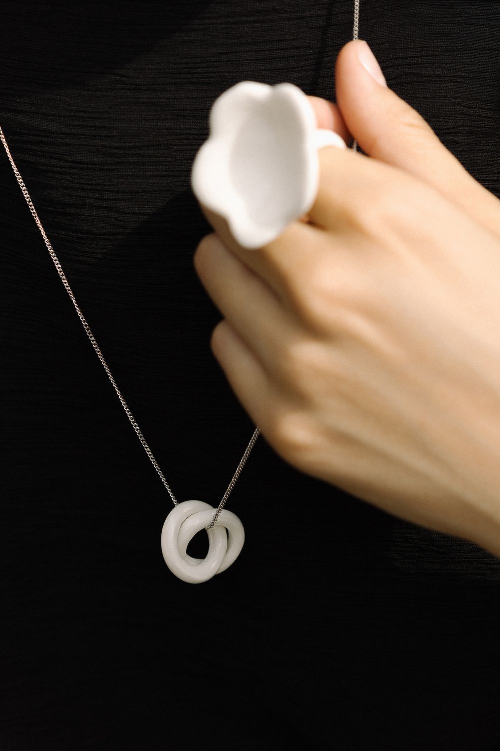 Подвес Бесконечность, керамика