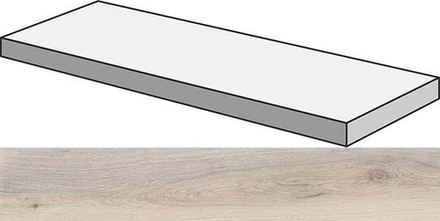 Угловая ступень ECO CHIC ANG.TOP DX ALMOND RET правая (PF60006670)