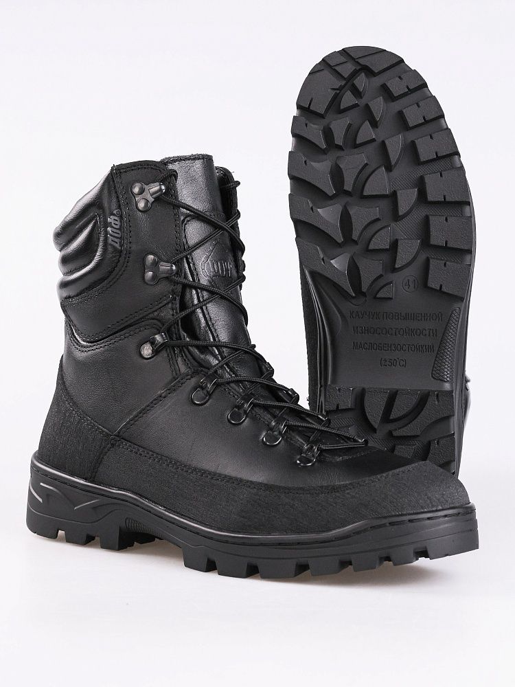 Ботинки ДОФ кожаные зимние 1500-02