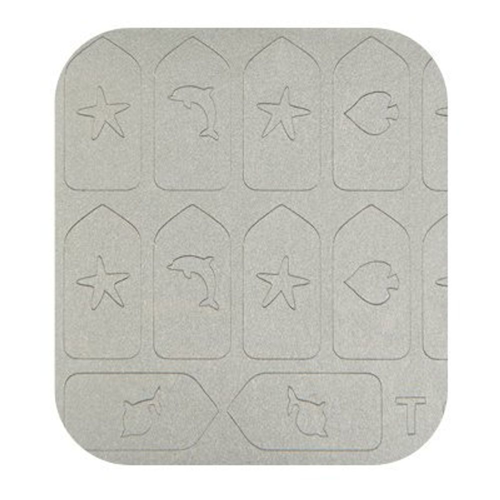 Трафареты для дизайна и аэрографии серебряные (090)