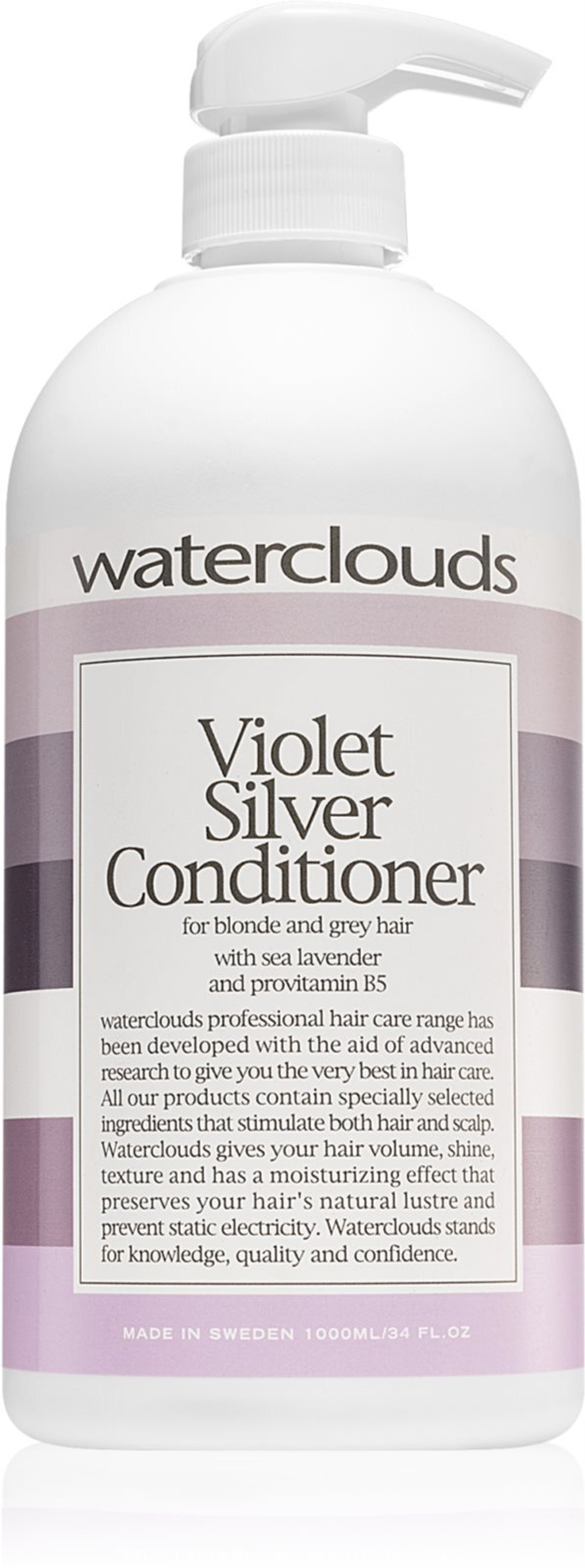 Waterclouds Violet Silver - кондиционер для светлых и седых волос /   1000  ml  / GTIN 7350020923555