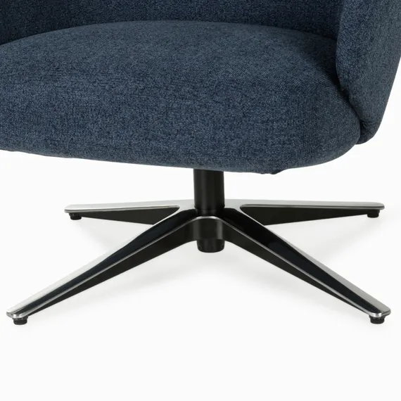 Кресло Stena синяя ткань