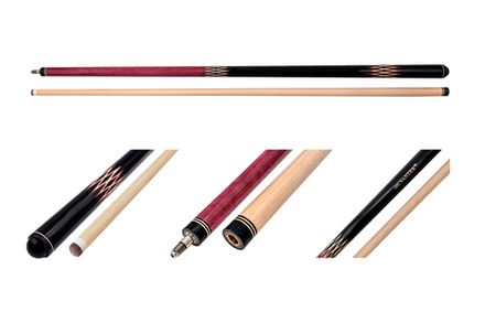 Кий / пирамида 2-pc "Vantex Дорадо" (чёрный граб, граб) корона