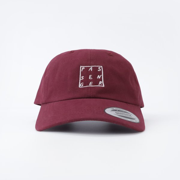 Кепка Passenger Logo (MAROON-WHITE) артикул: - купить в магазине Дайс